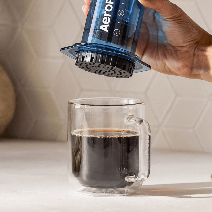 AeroPress Coffee Maker - Clear & Colors - Coffee Maker for Flexible Brew Styles