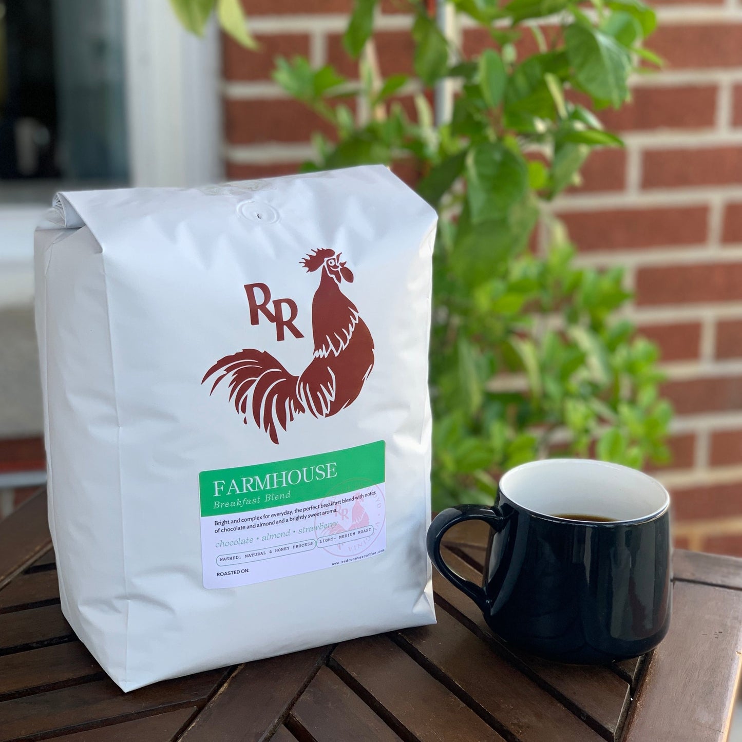 Organic Floyd Farmhouse Breakfast Blend - Fresh-Roasted Coffee for Daily Brewing