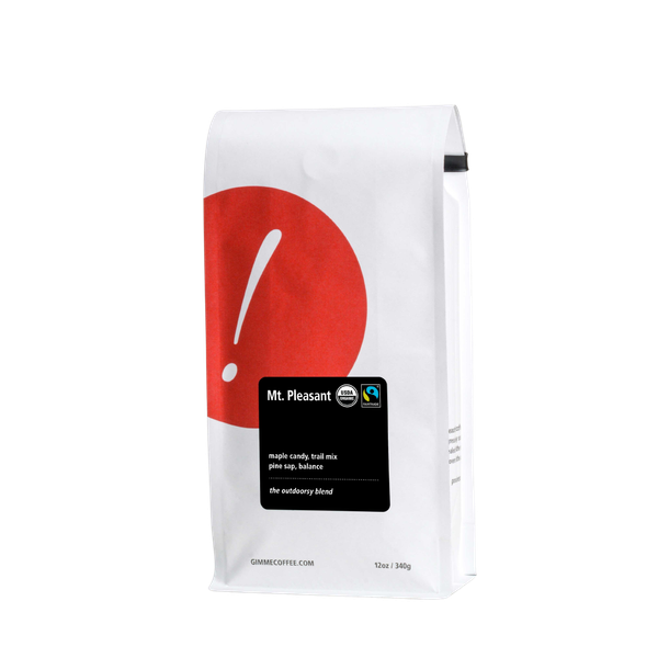 Mt Pleasant Fairtrade Organic 12 oz - Fresh-Roasted Coffee for Daily Brewing