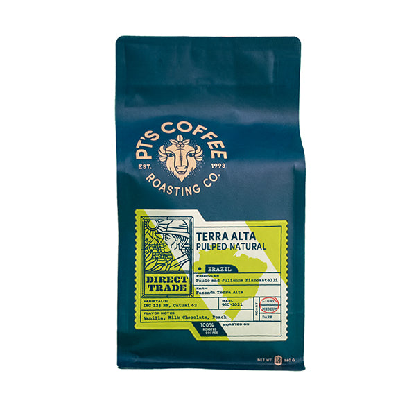 Terra Alta Pulped Natural 12 oz - Fresh-Roasted Coffee for Daily Brewing