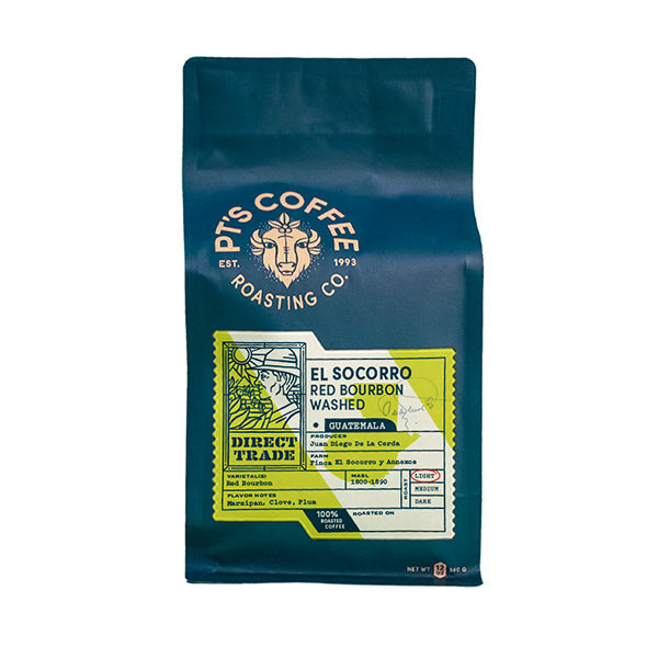 El Socorro Red Bourbon 12 oz - Fresh-Roasted Coffee for Daily Brewing