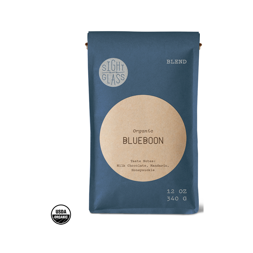 Organic Blueboon 12 oz - Fresh-Roasted Coffee for Daily Brewing