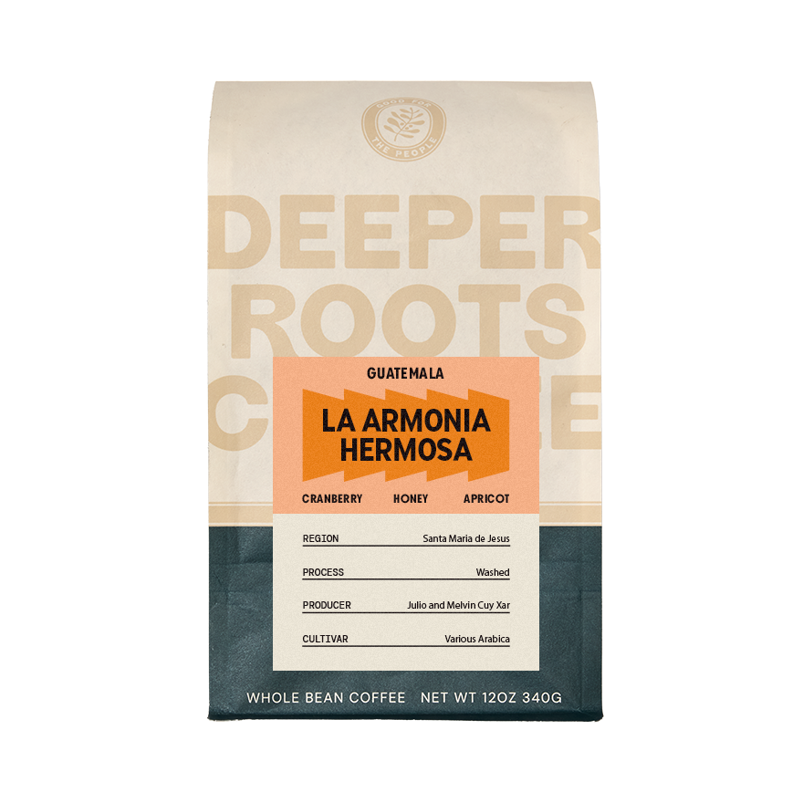 La Armonia Hermosa 12 oz - Fresh-Roasted Coffee for Daily Brewing