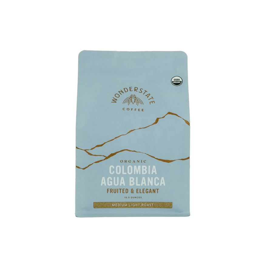 Organic Colombia Agua Blanca 10.5 oz - Fresh-Roasted Coffee for Daily Brewing