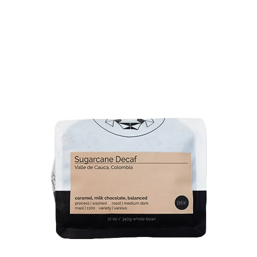 Sugarcane Decaf 12 oz - Fresh-Roasted Coffee for Daily Brewing