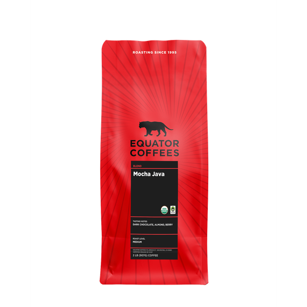 Mocha Java Fair Trade Organic 2 lb - Fresh-Roasted Coffee for Daily Brewing