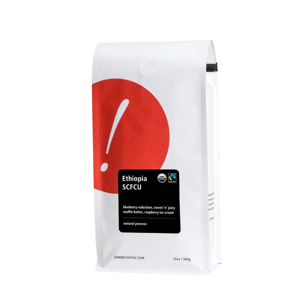 Ethiopia SCFCU Fairtrade Organic 12 oz - Fresh-Roasted Coffee for Daily Brewing
