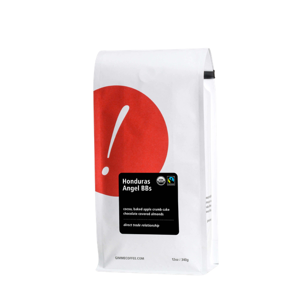 Honduras Angel BBs Fairtrade Organic 12 oz - Fresh-Roasted Coffee for Daily Brewing