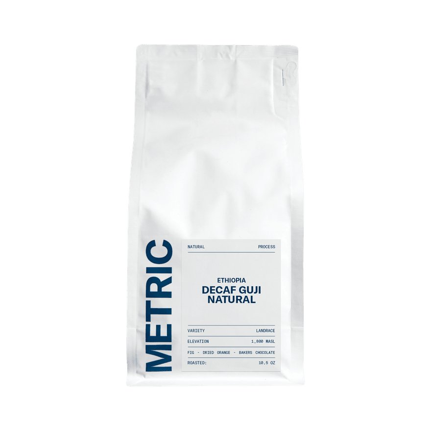 Ethiopia Decaf Guji Natural 10.5 oz - Fresh-Roasted Coffee for Daily Brewing