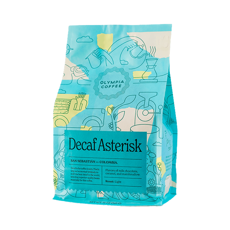 Decaf Asterisk 2 lb - Fresh-Roasted Coffee for Daily Brewing