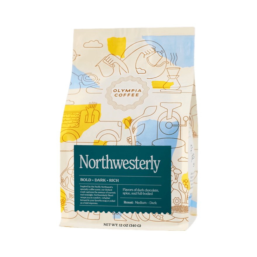 Northwesterly Blend 12 oz - Fresh-Roasted Coffee for Daily Brewing