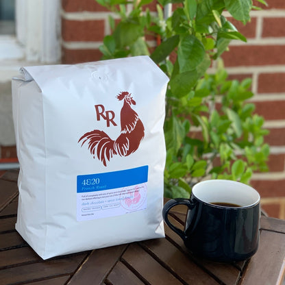 Organic 4&20 French Roast - Fresh-Roasted Coffee for Daily Brewing