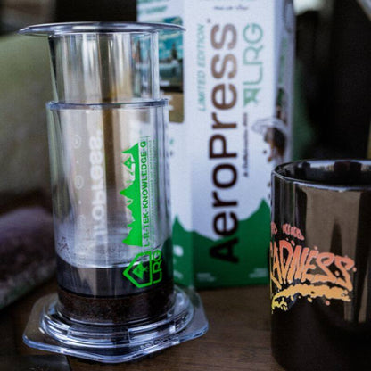 AeroPress Clear Coffee Press - LRG - Coffee Maker for Flexible Brew Styles