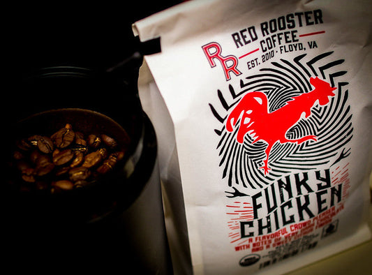 Organic Funky Chicken - Fresh-Roasted Coffee for Daily Brewing
