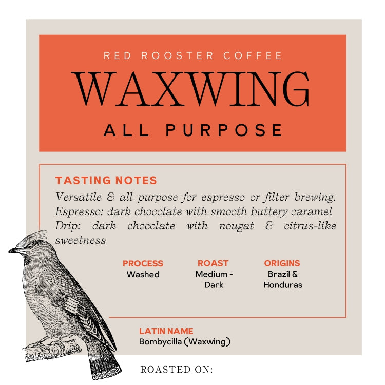Waxwing All-Purpose Blend - Fresh-Roasted Coffee for Daily Brewing
