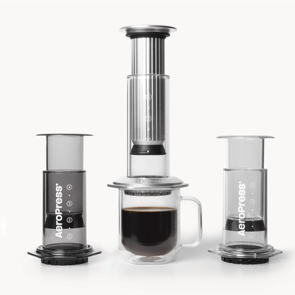 AeroPress Double Wall Glass Coffee Mug - 2 Pack - Brewing Vessel for Daily Coffee Preparation