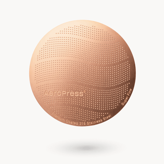 AeroPress Gold Tone Filter - Standard - Practical Filter for AeroPress Brewing Routines