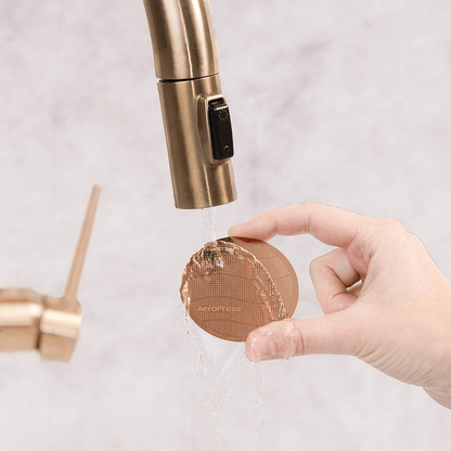 AeroPress Gold Tone Filter - Standard - Practical Filter for AeroPress Brewing Routines