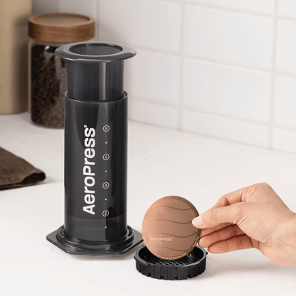 AeroPress Gold Tone Filter - XL - Practical Filter for AeroPress Brewing Routines