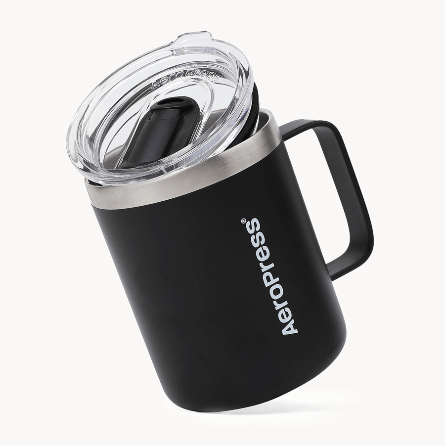 AeroPress Travel Coffee Mug - Stainless Steel - Brewing Vessel for Daily Coffee Preparation