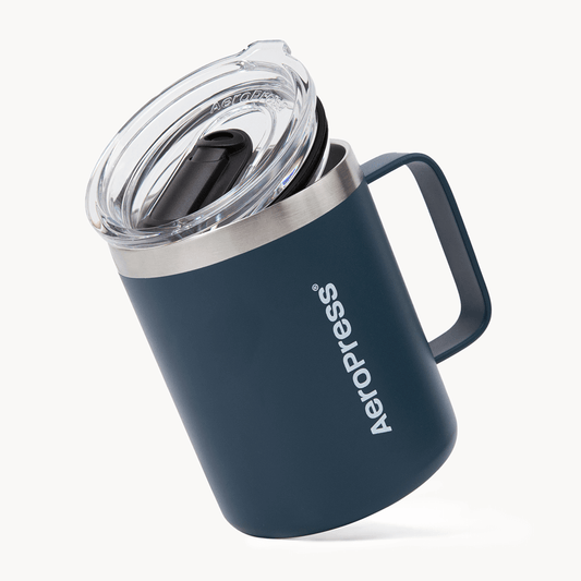 AeroPress Travel Coffee Mug - Stainless Steel - Brewing Vessel for Daily Coffee Preparation