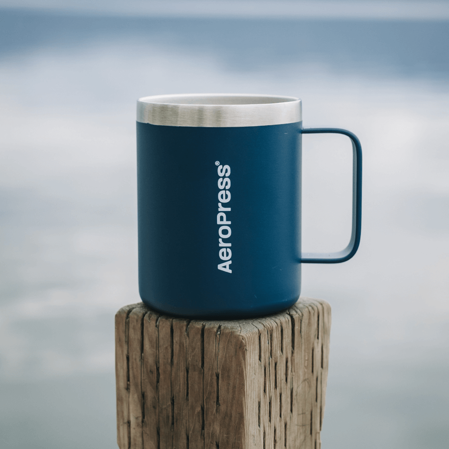 AeroPress Travel Coffee Mug - Stainless Steel - Brewing Vessel for Daily Coffee Preparation