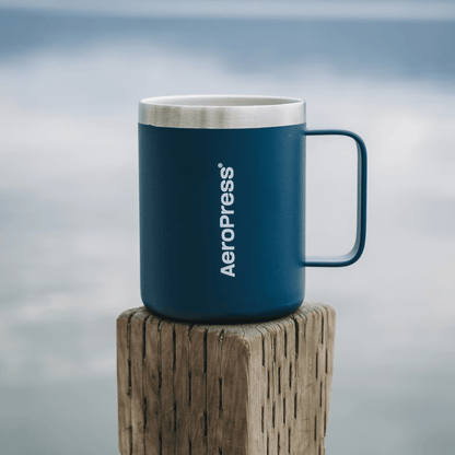 AeroPress Travel Coffee Mug - Stainless Steel - Brewing Vessel for Daily Coffee Preparation