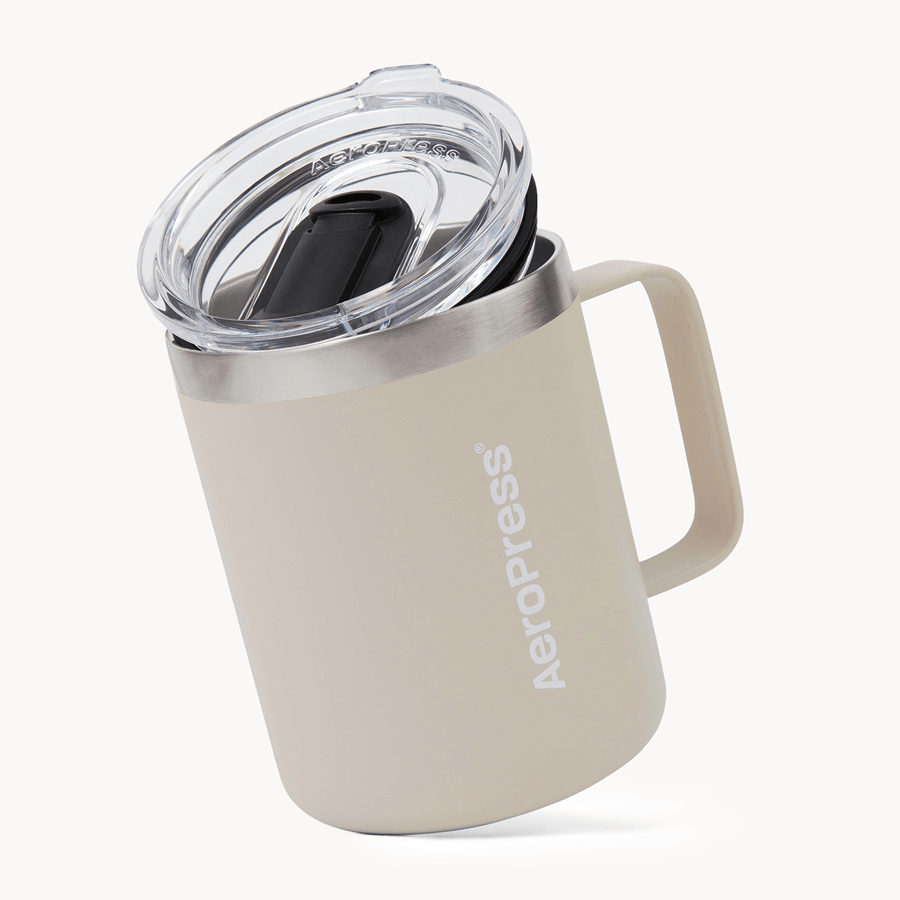 AeroPress Travel Coffee Mug - Stainless Steel - Brewing Vessel for Daily Coffee Preparation