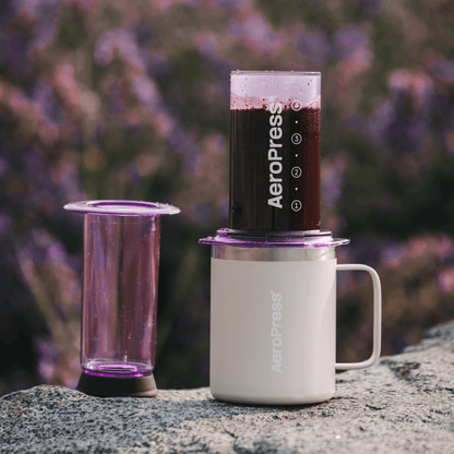AeroPress Travel Coffee Mug - Stainless Steel - Brewing Vessel for Daily Coffee Preparation