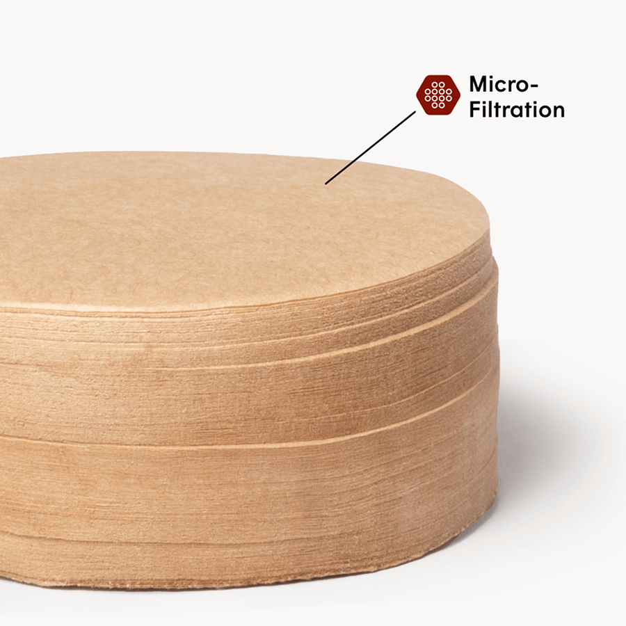 AeroPress Natural Paper Micro-Filters - Standard - Practical Filter for AeroPress Brewing Routines