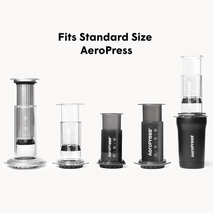 AeroPress Natural Paper Micro-Filters - Standard - Practical Filter for AeroPress Brewing Routines