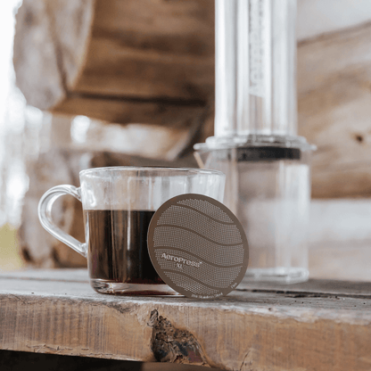 AeroPress Stainless Steel Filter - XL - Practical Filter for AeroPress Brewing Routines