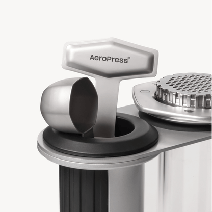 AeroPress Organizer Stand - Stainless Steel - Brewing Accessory Holder for Easy Reach