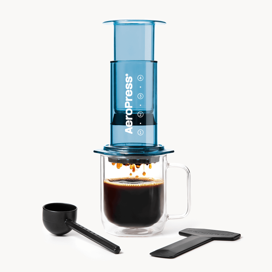 AeroPress Coffee Maker - Clear & Colors - Coffee Maker for Flexible Brew Styles