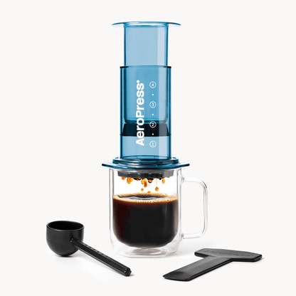 AeroPress Coffee Maker - Clear & Colors - Coffee Maker for Flexible Brew Styles