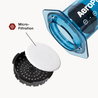 AeroPress Coffee Maker - Clear & Colors - Coffee Maker for Flexible Brew Styles
