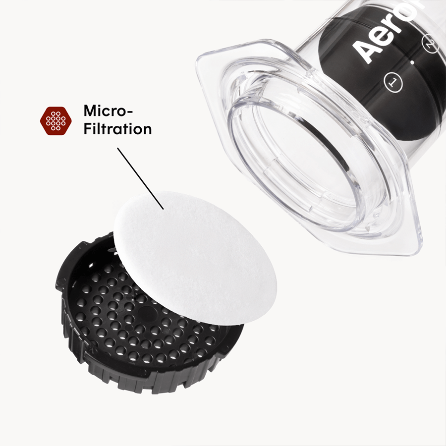 AeroPress Coffee Maker - Clear & Colors - Coffee Maker for Flexible Brew Styles
