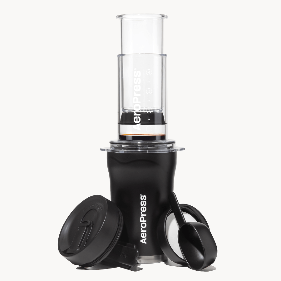 AeroPress Coffee Maker - Go Plus - Coffee Maker for Flexible Brew Styles