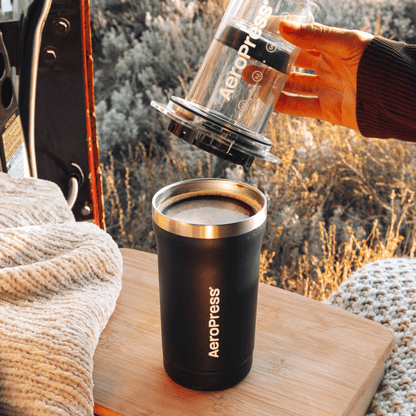 AeroPress Coffee Maker - Go Plus - Coffee Maker for Flexible Brew Styles
