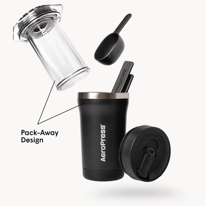 AeroPress Coffee Maker - Go Plus - Coffee Maker for Flexible Brew Styles