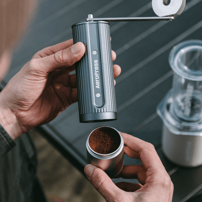 AeroPress Manual Coffee Grinder - Coffee Grinder for Travel and Home Use