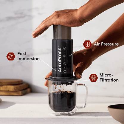 AeroPress Coffee Maker - Original - Coffee Maker for Flexible Brew Styles