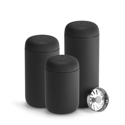 Fellow Carter Move Mug + Splash Guard - Brewing Vessel for Daily Coffee Preparation