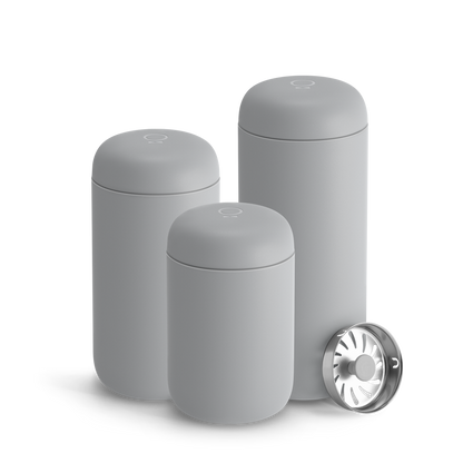 Fellow Carter Move Mug + Splash Guard - Brewing Vessel for Daily Coffee Preparation