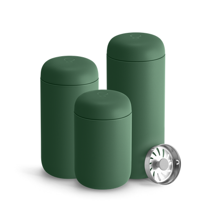 Fellow Carter Move Mug + Splash Guard - Brewing Vessel for Daily Coffee Preparation
