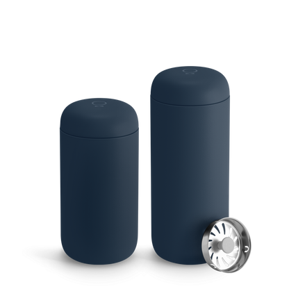 Fellow Carter Move Mug + Splash Guard - Brewing Vessel for Daily Coffee Preparation