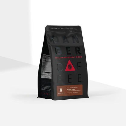 Medium Roast Whole Bean Remineralized Coffee - Fresh-Roasted Coffee for Daily Brewing