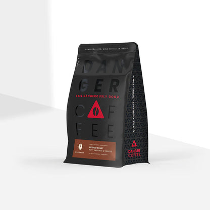 Medium Roast Whole Bean Remineralized Coffee - Fresh-Roasted Coffee for Daily Brewing