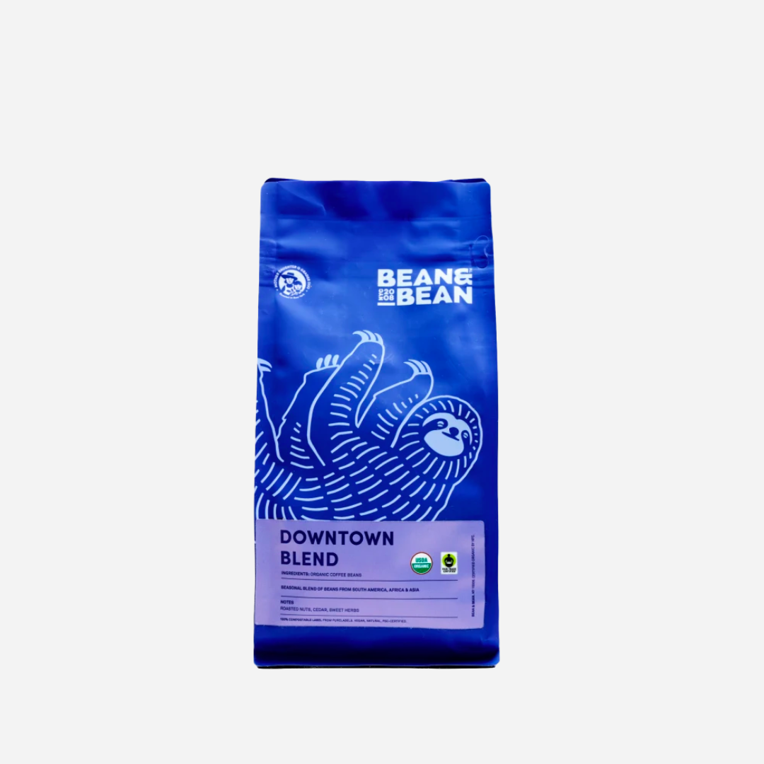 Downtown Blend Organic & Fair Trade - Fresh-Roasted Coffee for Daily Brewing