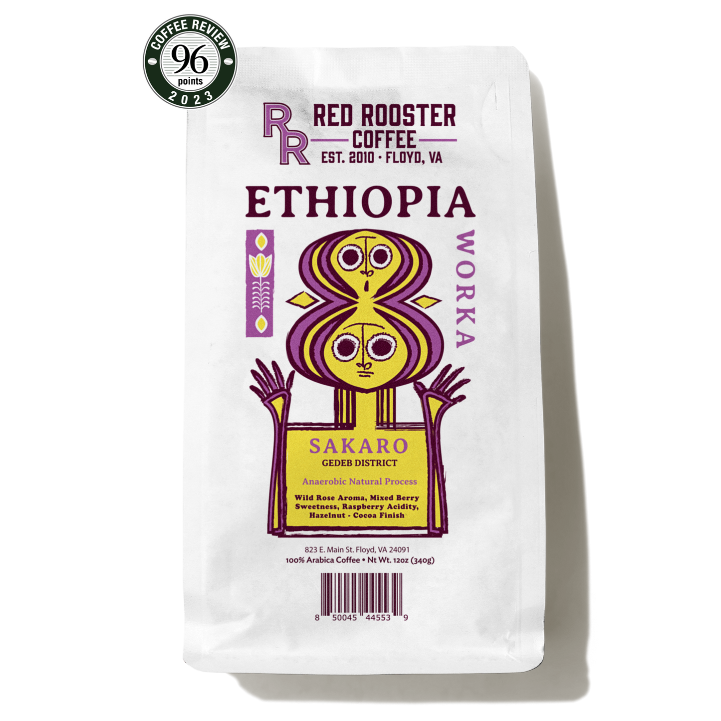 Ethiopia Worka Sakaro Anaerobic Natural - Fresh-Roasted Coffee for Daily Brewing